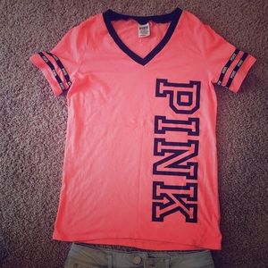 Brand new PINK shirt and refuge shorts